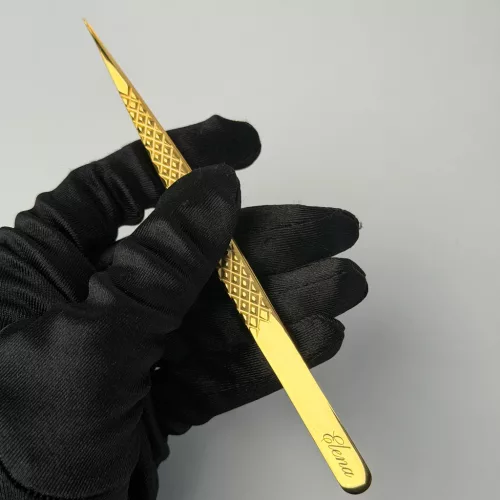 ELENA 24K GOLD Gerade Isolationspinzette