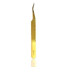 SPECTRA - 24K GOLD - hajlított izoláló szempillacsipesz