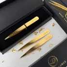 Szemöldökcsipesz 24K GOLD - Hegyes végű