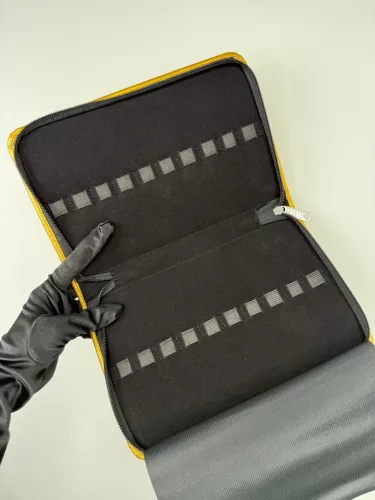 Csipesztartó táska - 20 db - Arany