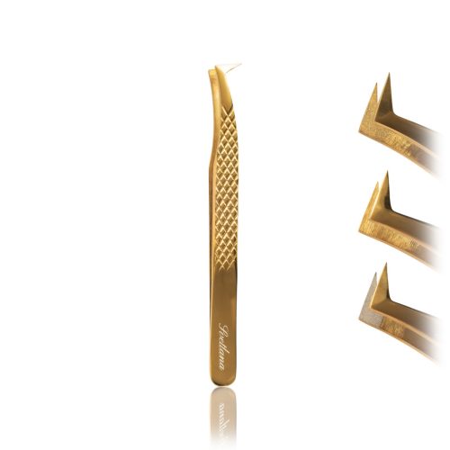 SVETLANA - volume szempillacsipesz fiber tip