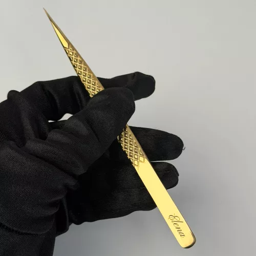 ELENA - gerade Isolationspinzette für Wimpernextensions