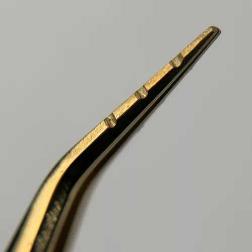 SPECTRA - gebogene Isolationspinzette für Wimpernextensions