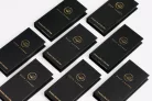 20 Reihen - Schwarze Wimpernextensions - Premium Black Collection