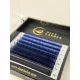 7 Reihen - MIX • Schwarz / Blau / Violett Tricolor • M-Biegung • 0.07 (6-12 mm) - Farbige Wimpernextensions