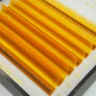 7 Reihen - MIX • Neonorange • M-Biegung • 0.07 (6-12 mm) - Farbige Wimpernextensions