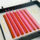 7 Reihen - MIX • Neonpink • 0.07 (6-12 mm) - Farbige Wimpernextensions