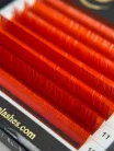 7 Reihen - MIX • Rot • 0.07 (6-12 mm) - Farbige Wimpernextensions