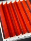 7 Reihen - MIX • Rot • 0.07 (6-12 mm) - Farbige Wimpernextensions