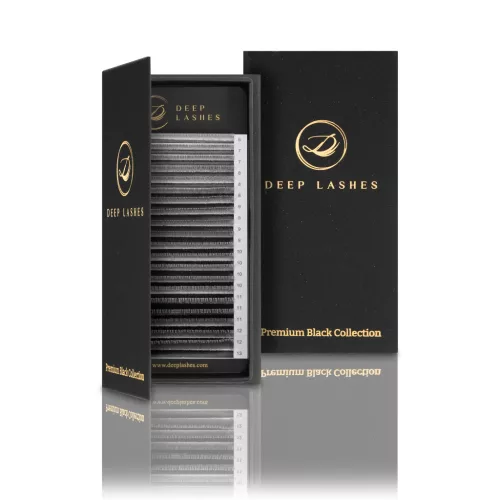 Glitzer-Silber - MIX • CC-Biegung • 0.07 - Wimpernextensions - Limited Edition