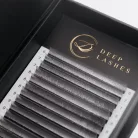 Glitzer-Silber - MIX • CC-Biegung • 0.07 - Wimpernextensions - Limited Edition
