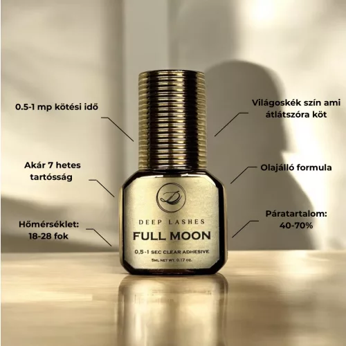 Deep Lashes FULL MOON 0,5–1s transparenter Wimpernkleber