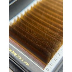   20 Reihen - MIX • Dunkelbraun • 0.07 - Braun Wimpernextensions