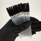 Silikon Wimpernbürste – Schwarz / Rosa